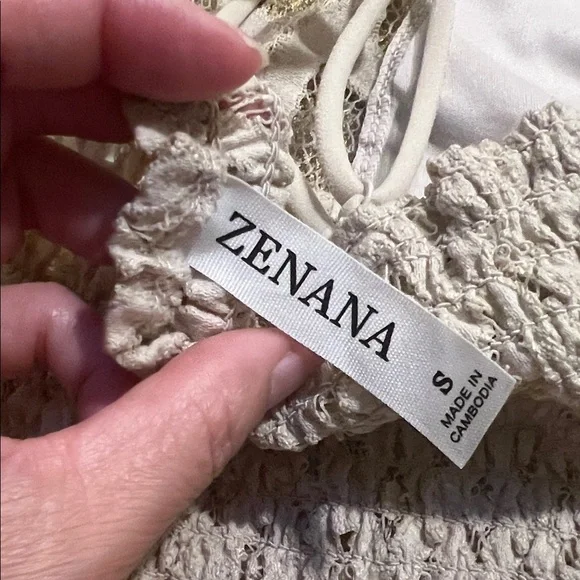 #1318=Elegant Lace Bralette - Cream - Picture 6 of 9